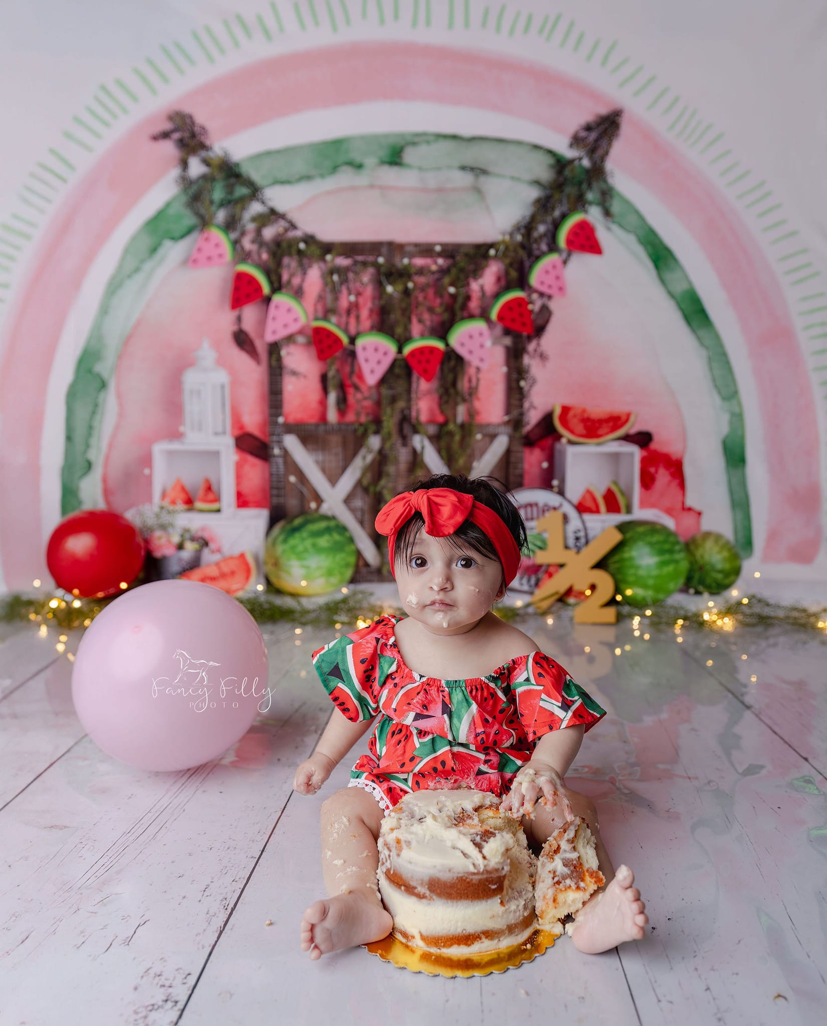 Kate Summer Watermelon Backdrop Designed by Mandy Ringe Photography -UK