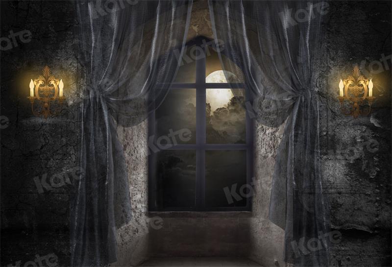 Kate Halloween Castle Night Backdrop Designed by Uta Mueller Photography -UK