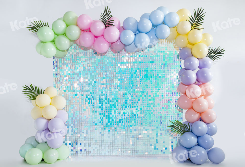 Kate Summer Balloons Shiny Backdrop Designed by Emetselch -UK