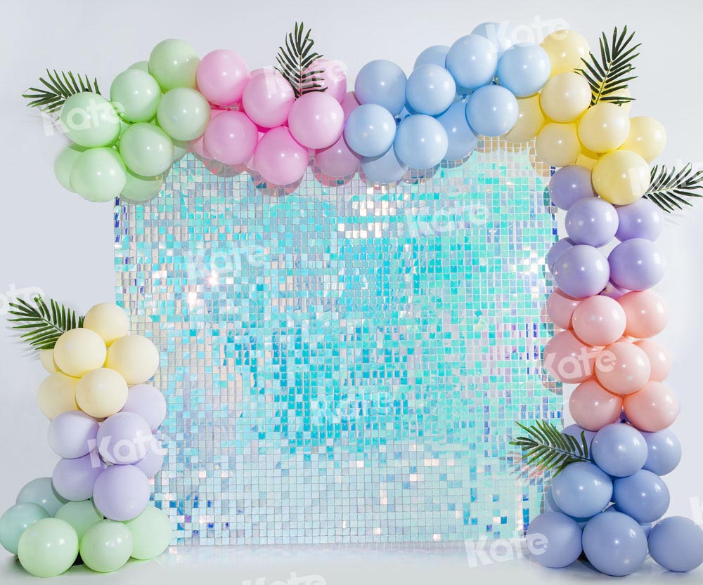 Kate Summer Balloons Shiny Backdrop Designed by Emetselch -UK