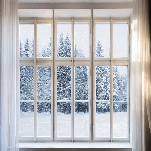 Kate Winter Snowy Outwindow Backdrop Designed by Chain Photography -UK