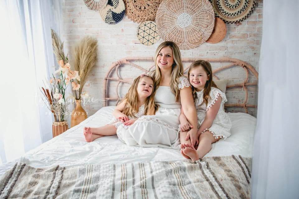 Kate Boho Headboard Baskets Backdrop Designed by Mandy Ringe Photography -UK