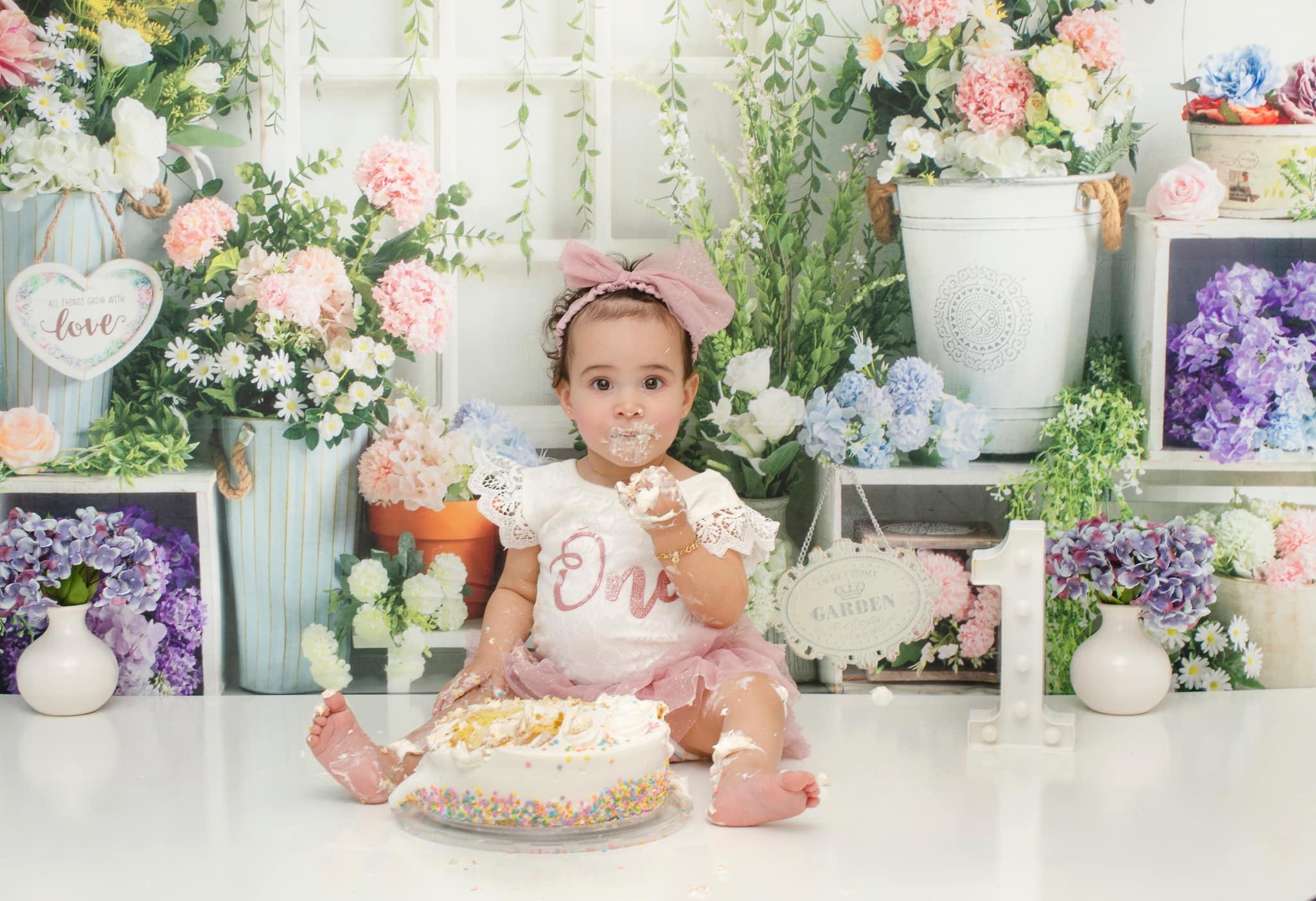 Kate Spring Flower Garden Backdrop Designed by Emetselch -UK