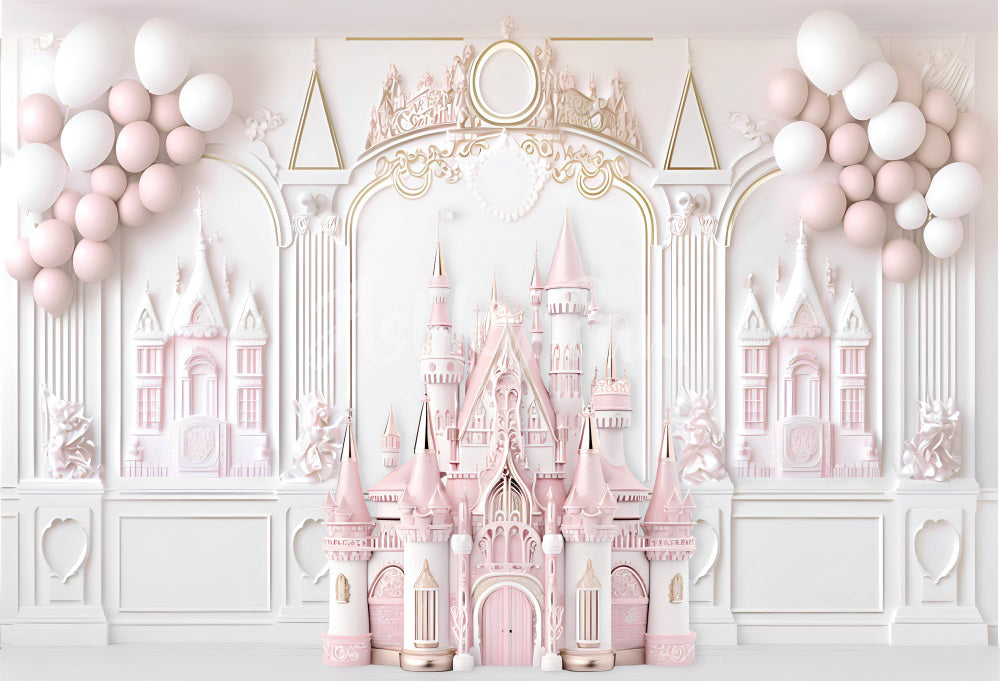 Kate Princess Room Castle Vintage Backdrop Designed by Ashley Paul -UK