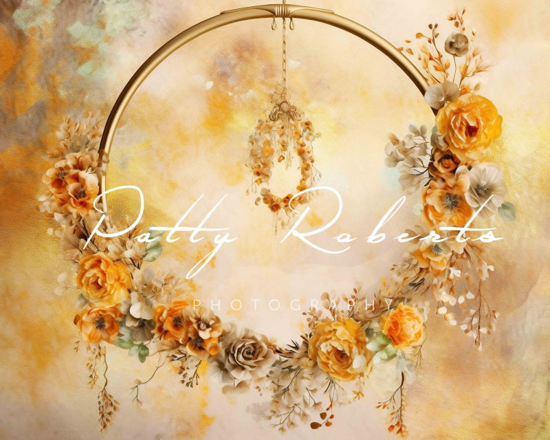 Kate Flower Garland Fine Art Backdrop Designed by Patty Robert -UK