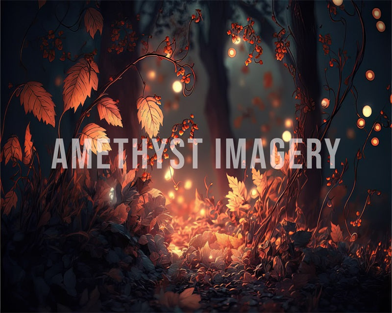 Kate Autumn Glow Forest Backdrop Designed by Angela Marie Photography -UK