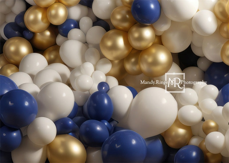 Kate Birthday Balloon Party Backdrop Designed by Mandy Ringe Photography -UK