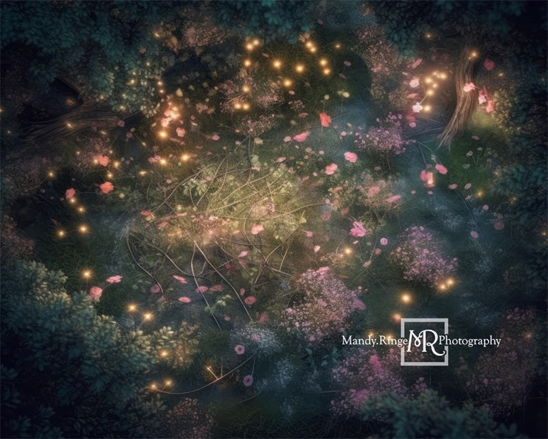 Kate Enchanted Spring Fairy Forest Floor Backdrop Designed by Mandy Ringe Photography -UK
