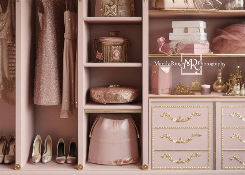 Kate Princess Dress-Up Closet Backdrop Designed by Mandy Ringe Photography -UK