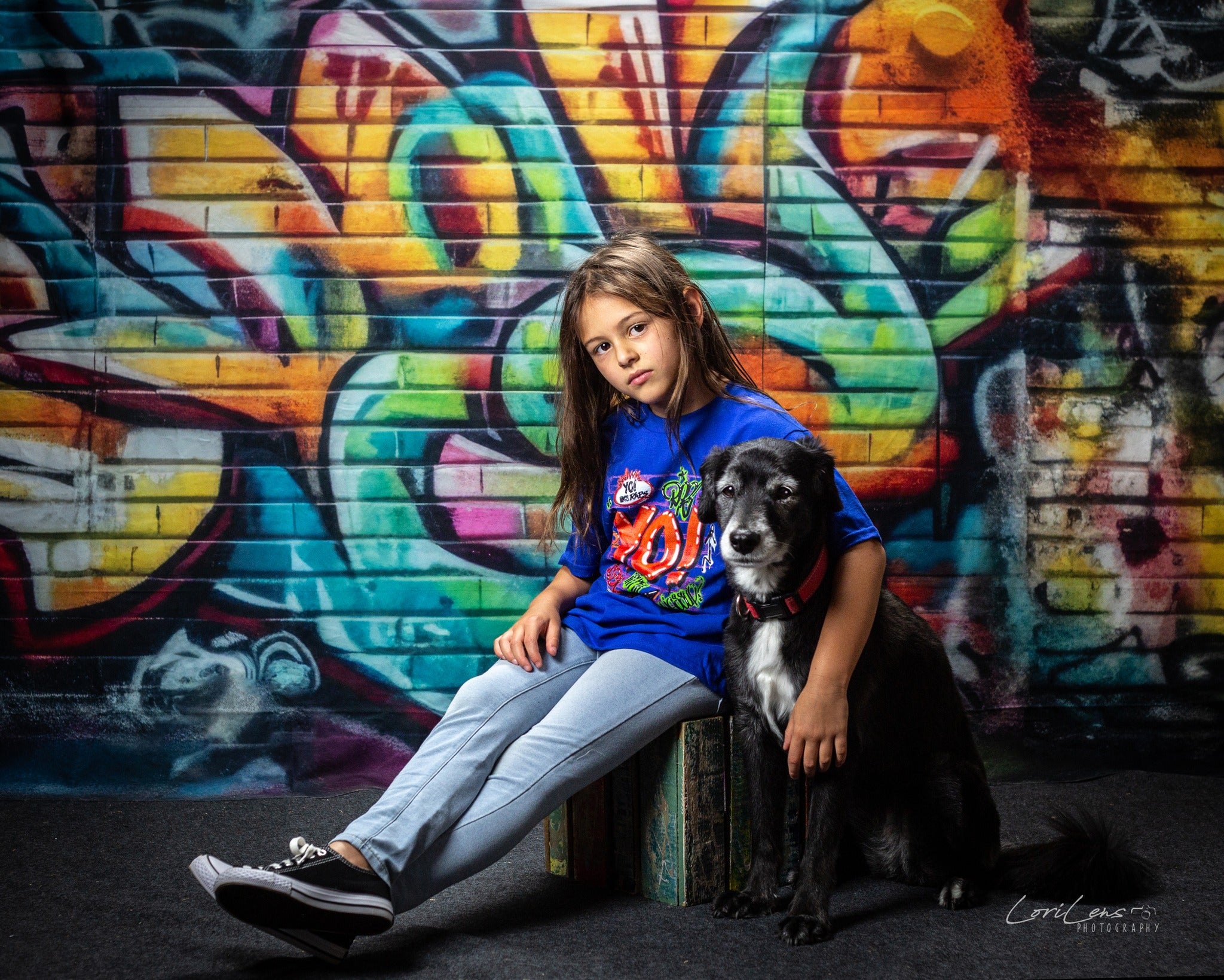 Kate Urban Graffiti Wall Backdrop Designed by Mandy Ringe Photography -UK