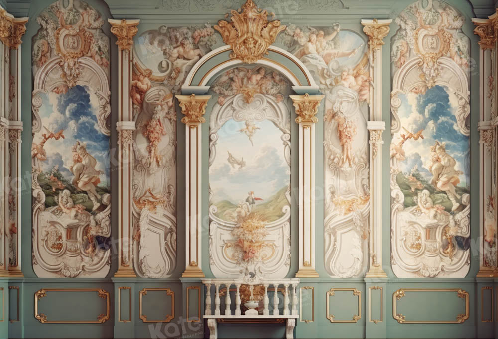 Kate Retro Romantic Wall Backdrop Designed by Chain Photography -UK