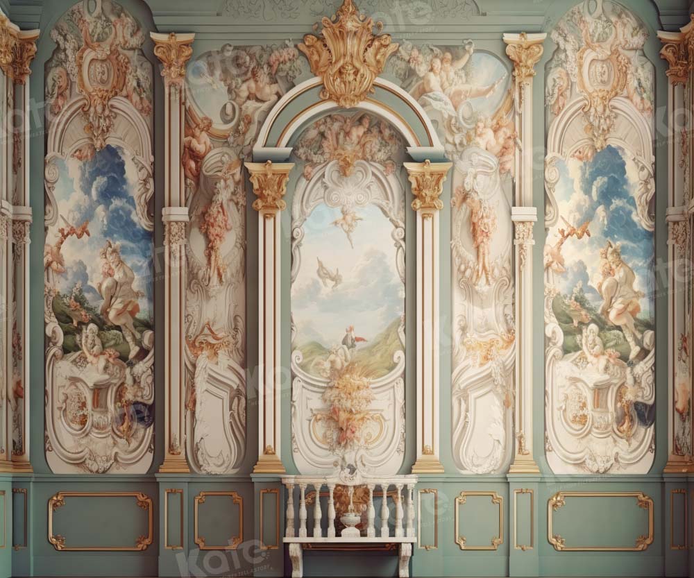 Kate Retro Romantic Wall Backdrop Designed by Chain Photography -UK