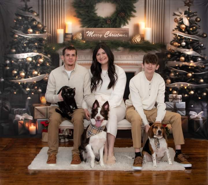 Lightning Deals Kate Merry Christmas Fireplace Gift Tree Backdrop Designed by Emetselch -UK