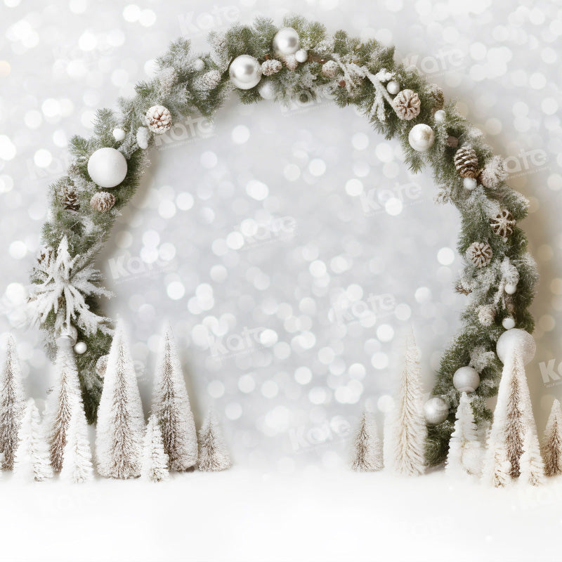 Kate White Christmas Arch Bokeh Neon Backdrop for Photography -UK