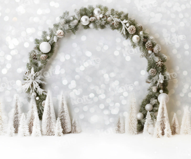 Kate White Christmas Arch Bokeh Neon Backdrop for Photography -UK