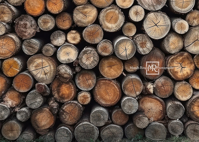 Kate Cut Log Wall Backdrop Designed by Mandy Ringe Photography -UK
