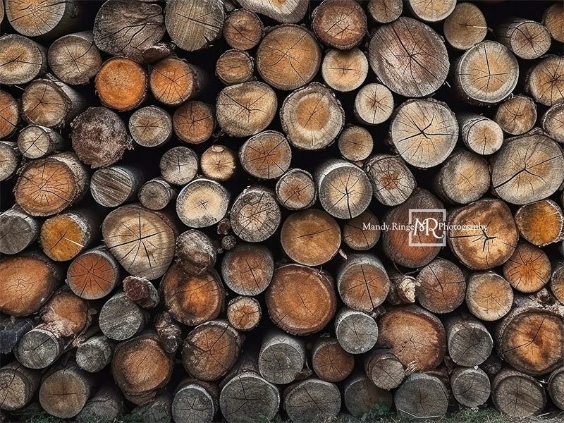 Kate Cut Log Wall Backdrop Designed by Mandy Ringe Photography -UK