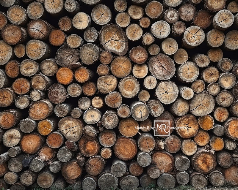Kate Cut Log Wall Backdrop Designed by Mandy Ringe Photography -UK