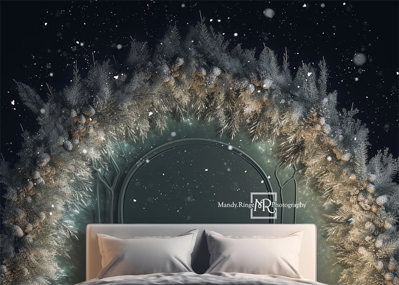 Kate Winter Snow Headboard Backdrop Designed by Mandy Ringe Photography -UK
