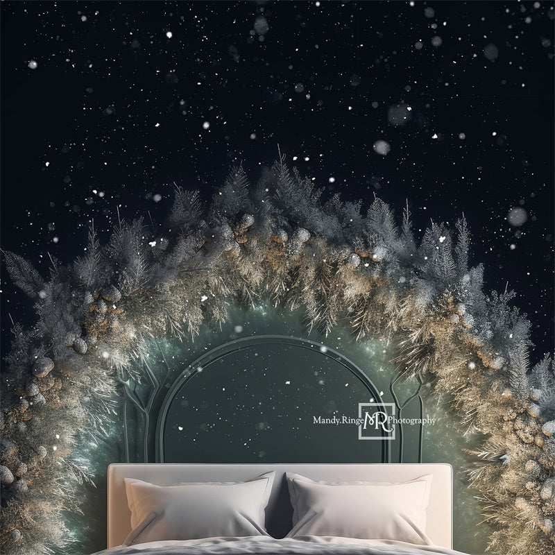 Kate Winter Snow Headboard Backdrop Designed by Mandy Ringe Photography -UK