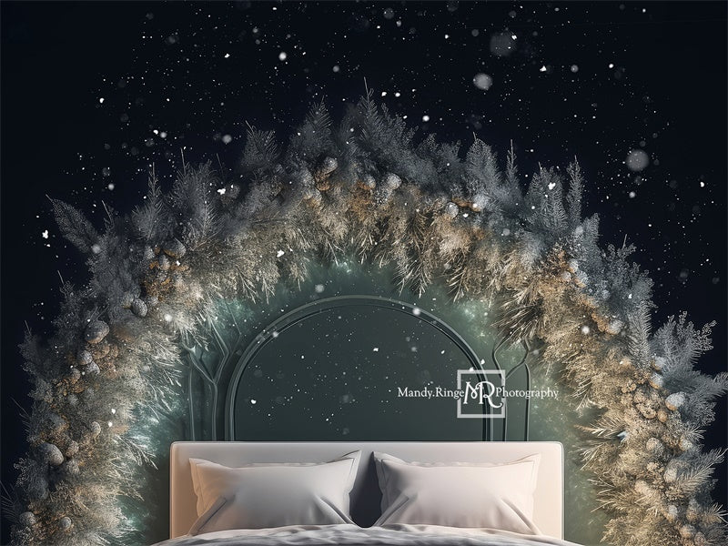 Kate Winter Snow Headboard Backdrop Designed by Mandy Ringe Photography -UK