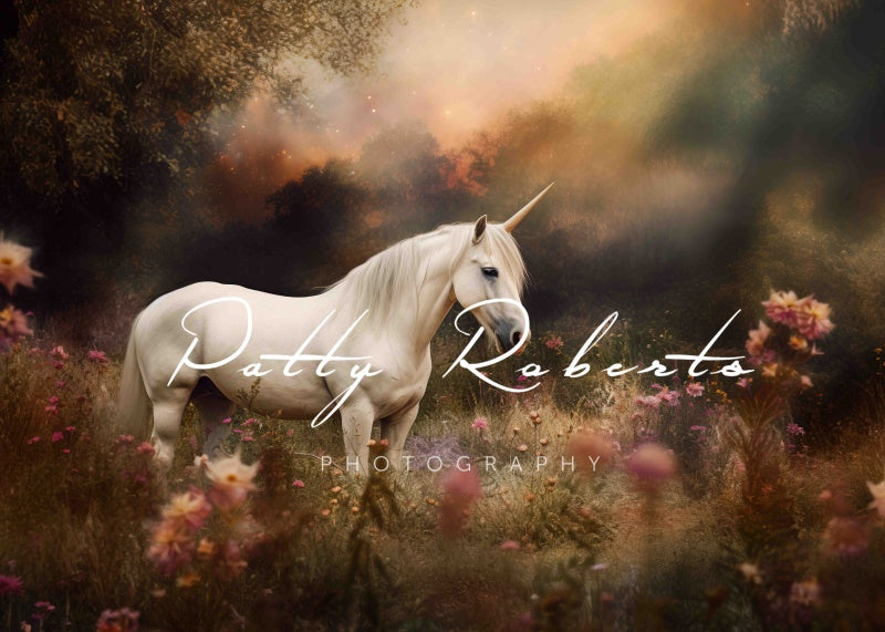 Kate Magic Unicorn Backdrop Designed by Patty Robert -UK