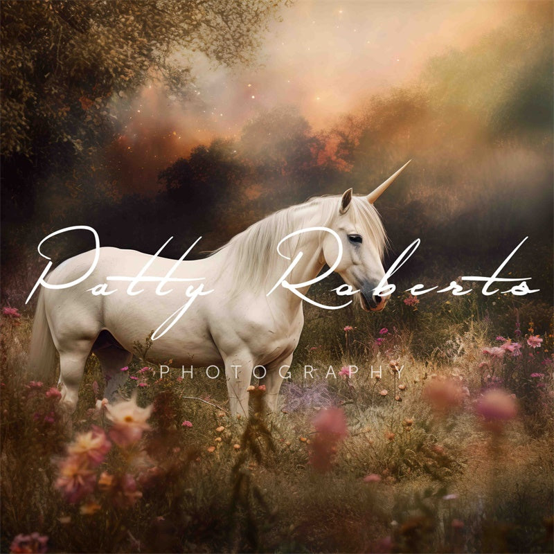 Kate Magic Unicorn Backdrop Designed by Patty Robert -UK
