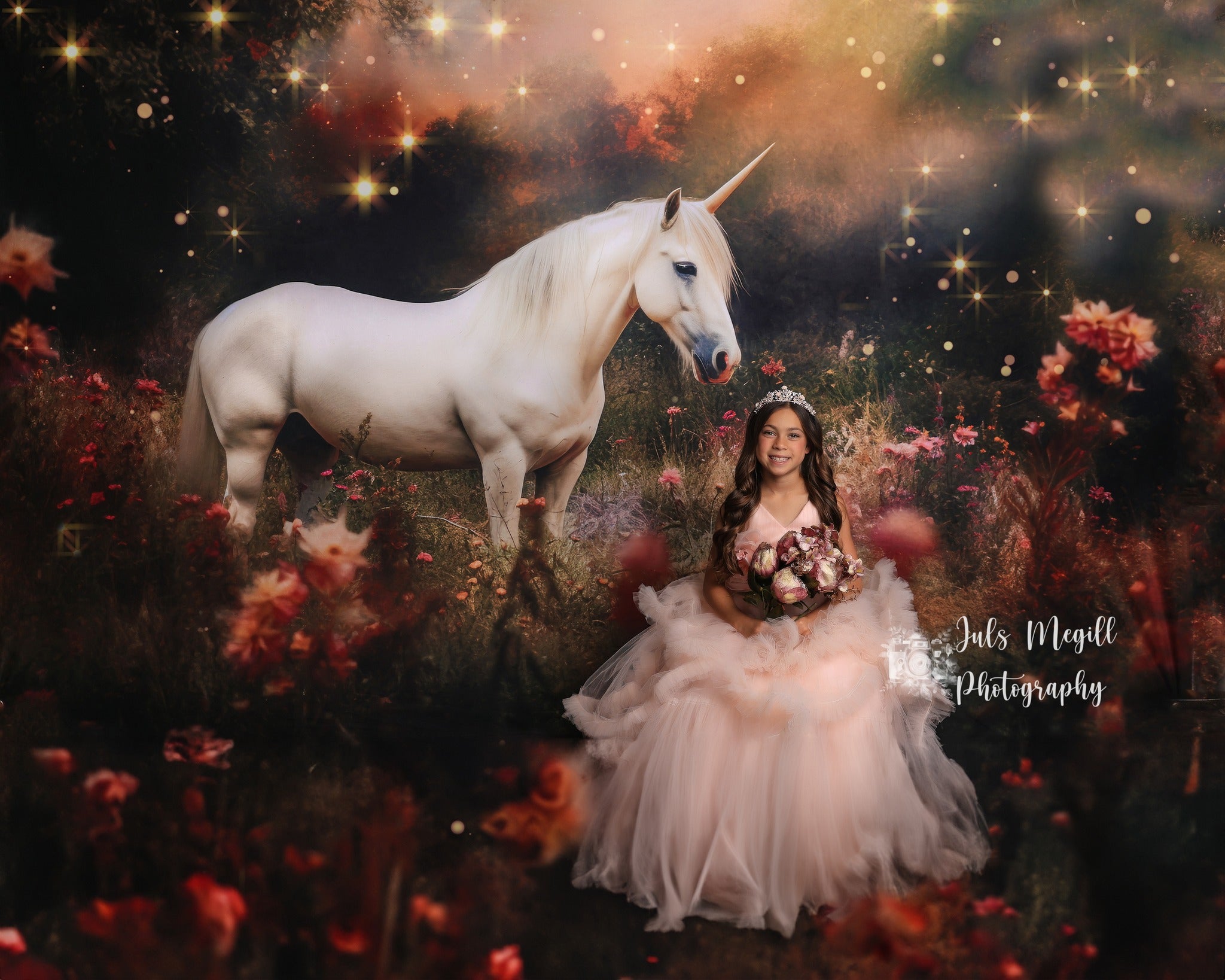 Kate Magic Unicorn Backdrop Designed by Patty Robert -UK