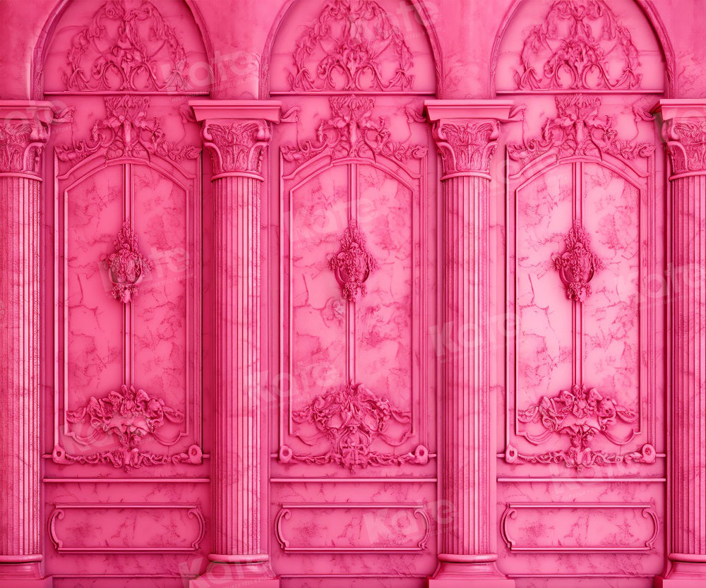 Kate Fantasy Doll Pink Wall Backdrop for Photography -UK