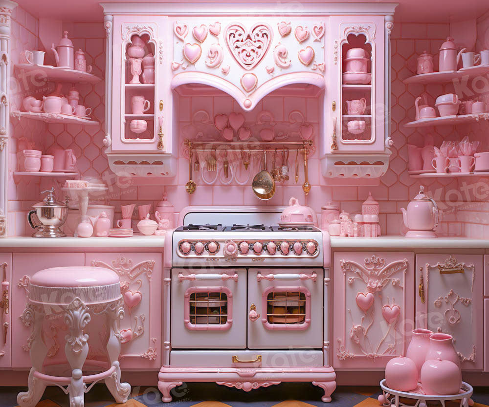 Kate Doll Dream Princess Kitchen Backdrop Designed by Emetselch -UK