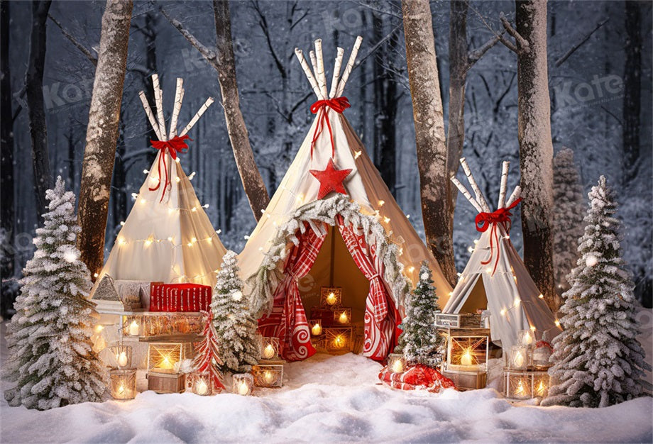 Kate Christmas Outdoor Tent Backdrop for Photography -UK