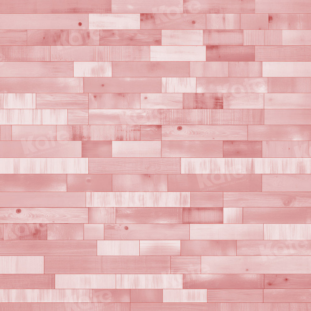 Kate Pink Wood Floor Backdrop Designed by Kate Image -UK