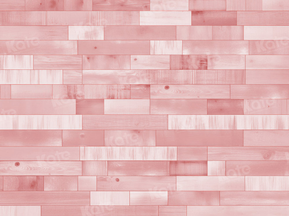 Kate Pink Wood Floor Backdrop Designed by Kate Image -UK