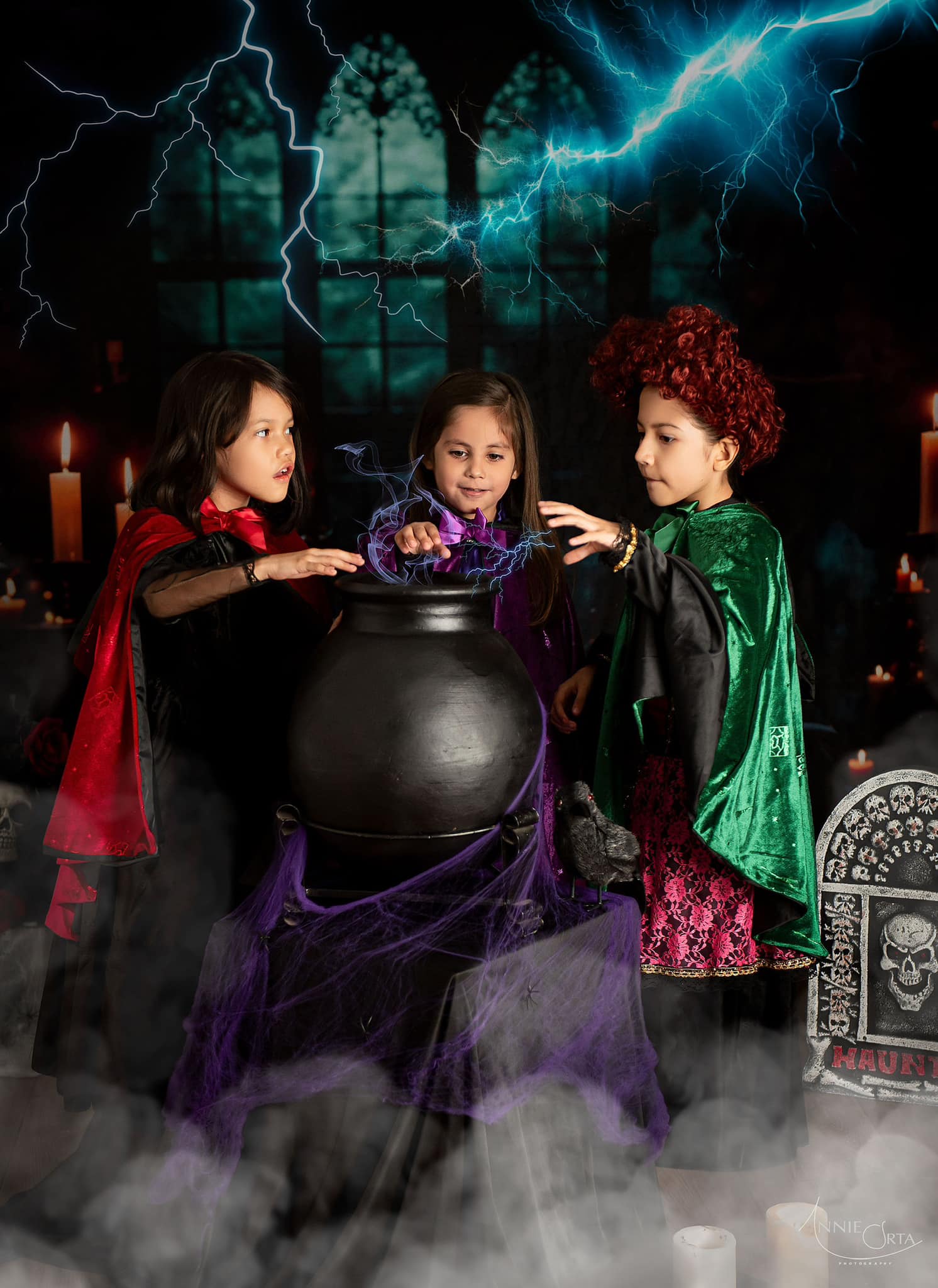 Kate Halloween Magic Crystal Ball Backdrop for Photography -UK