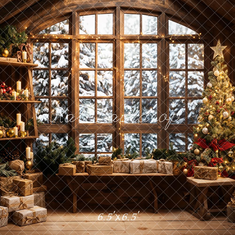 Kate Christmas Santa Room Window Sofa Backdrop Designed by Emetselch -UK