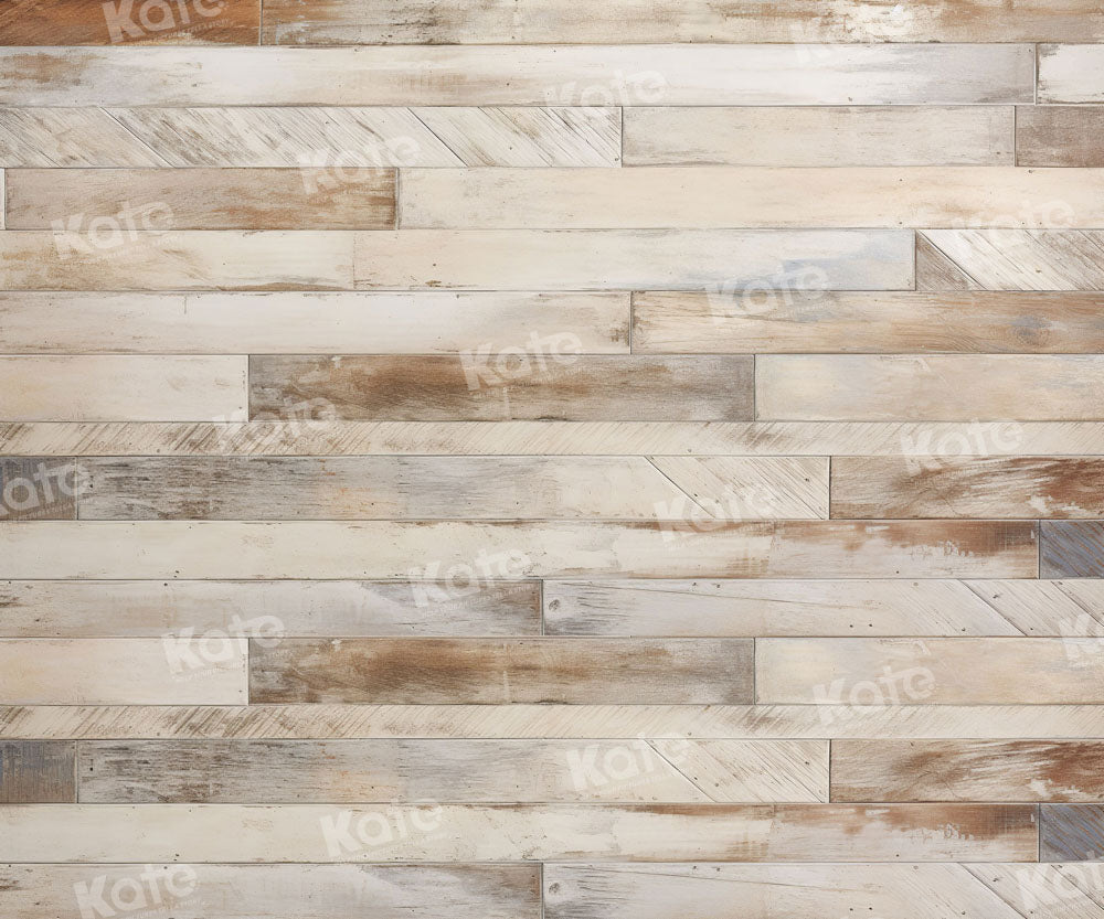Kate Distressed Striped Wood Floor Backdrop for Photography -UK
