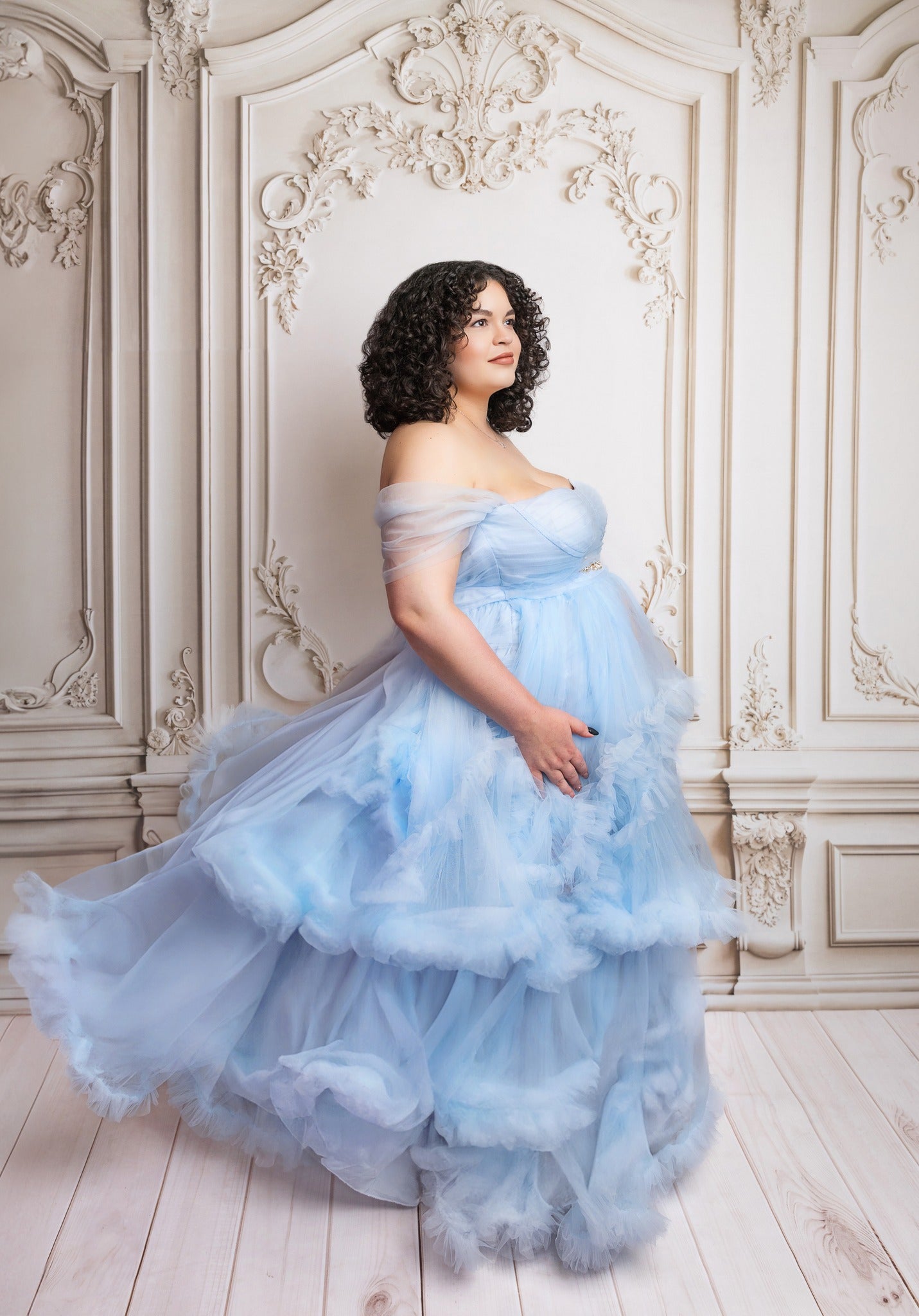 Kate White Retro Wall Backdrop Designed by Chain Photography -UK