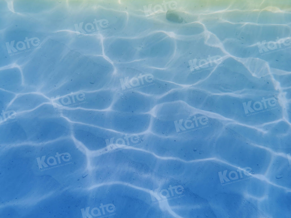 Kate Blue Sea Floor Backdrop Designed by Kate Image -UK