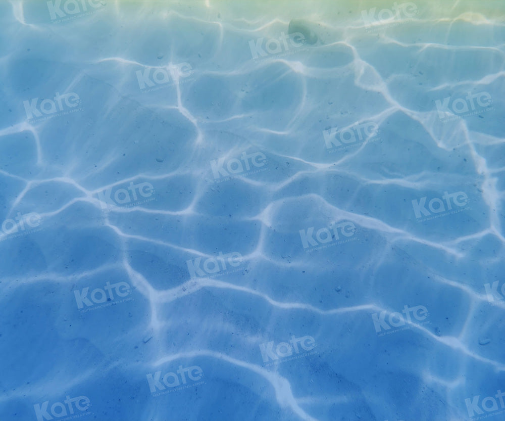 Kate Blue Sea Floor Backdrop Designed by Kate Image -UK