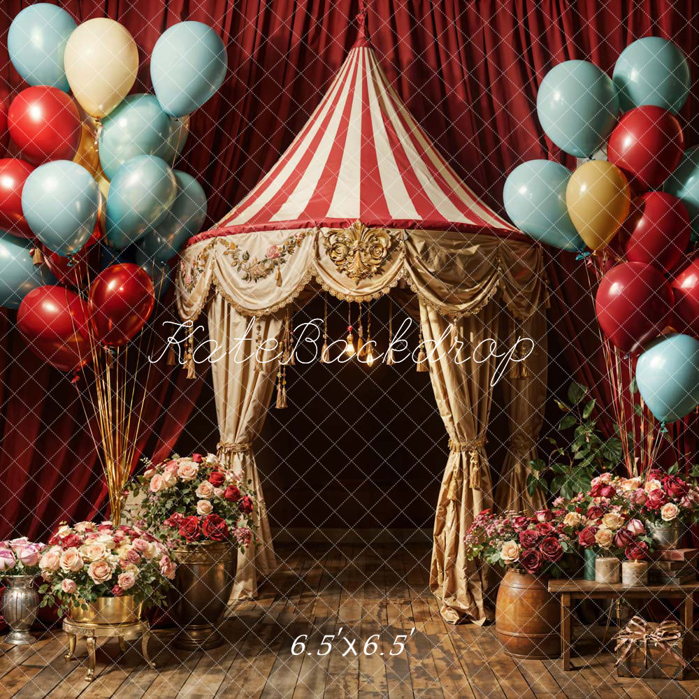 Kate Balloon Flowers Noble Stage Backdrop Designed by Chain Photography -UK