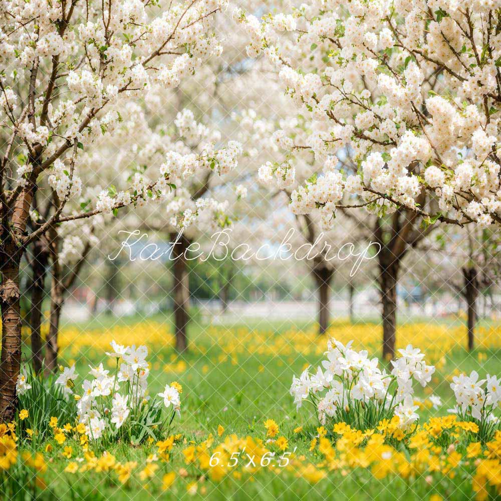 Kate Spring Flowers Meadow Backdrop Designed by Chain Photography