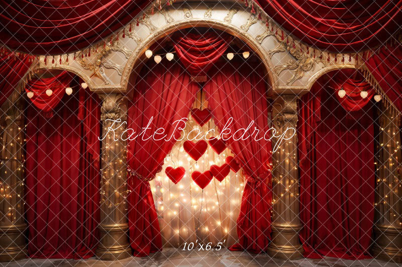 Kate Valentine Love Arch Stage Backdrop Designed by Chain Photography -UK
