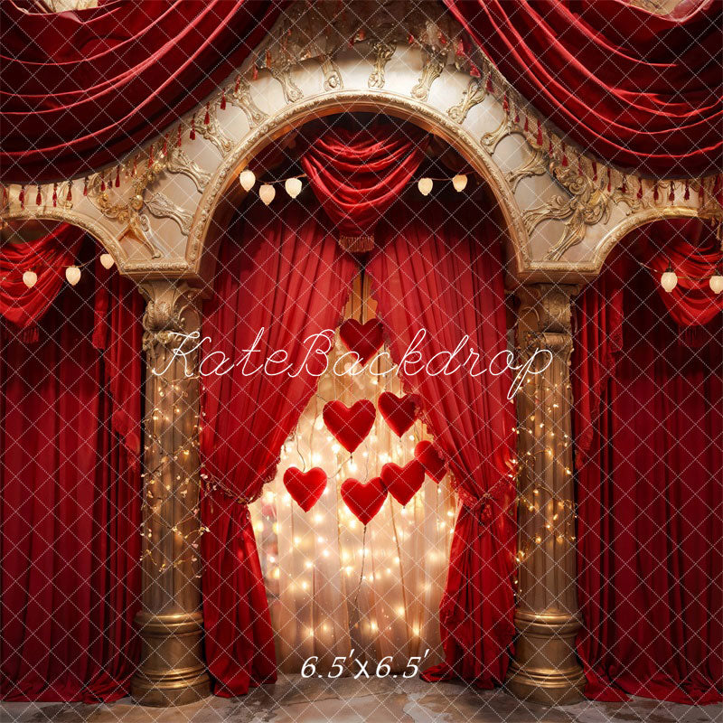 Kate Valentine Love Arch Stage Backdrop Designed by Chain Photography -UK