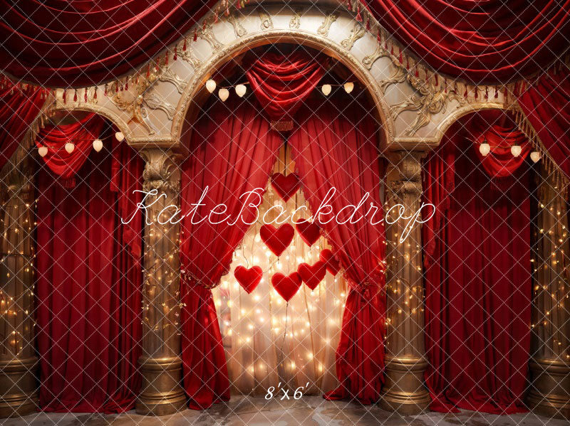Kate Valentine Love Arch Stage Backdrop Designed by Chain Photography -UK