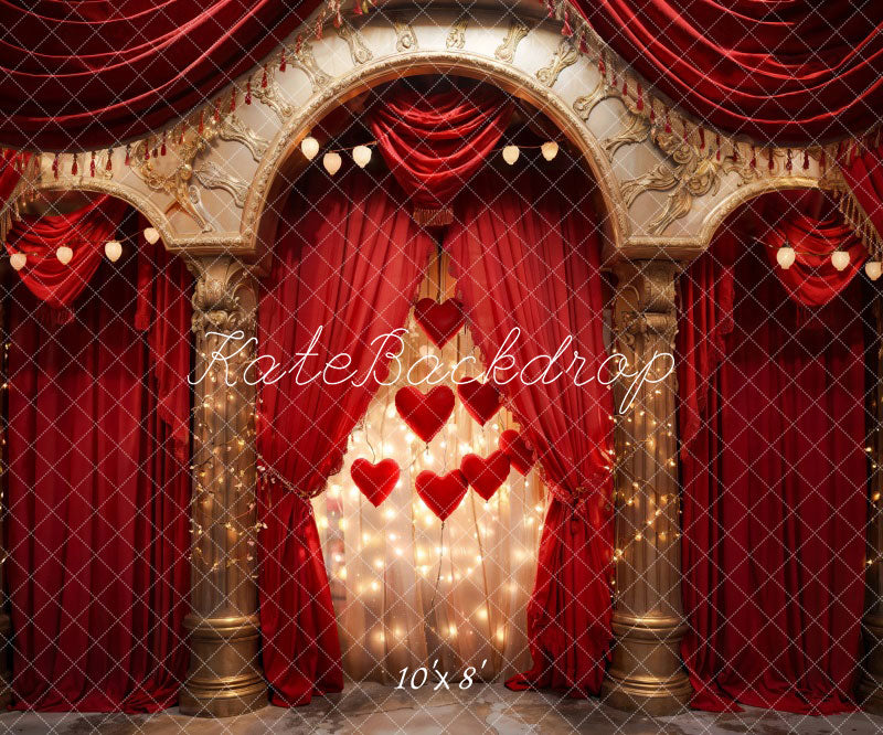 Kate Valentine Love Arch Stage Backdrop Designed by Chain Photography -UK