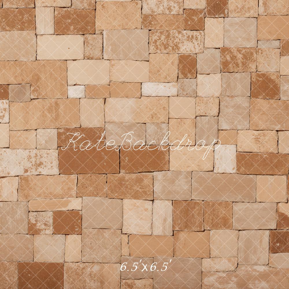 Kate Distressed Brick Floor Backdrop Designed by Kate Image -UK