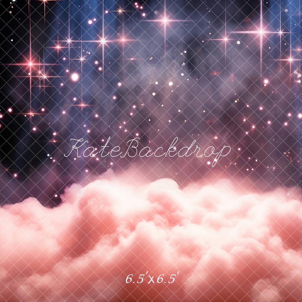 Kate Pink Clouds and Starry Sky Backdrop Designed by Chain Photography -UK
