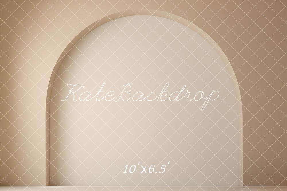 Kate Modern Style Beige Arch Wall Backdrop Designed by Emetselch -UK