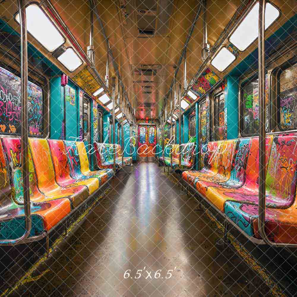 Kate Creative Graffiti Subway Backdrop Designed by Emetselch -UK