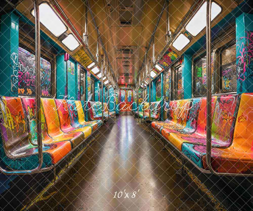 Kate Creative Graffiti Subway Backdrop Designed by Emetselch -UK